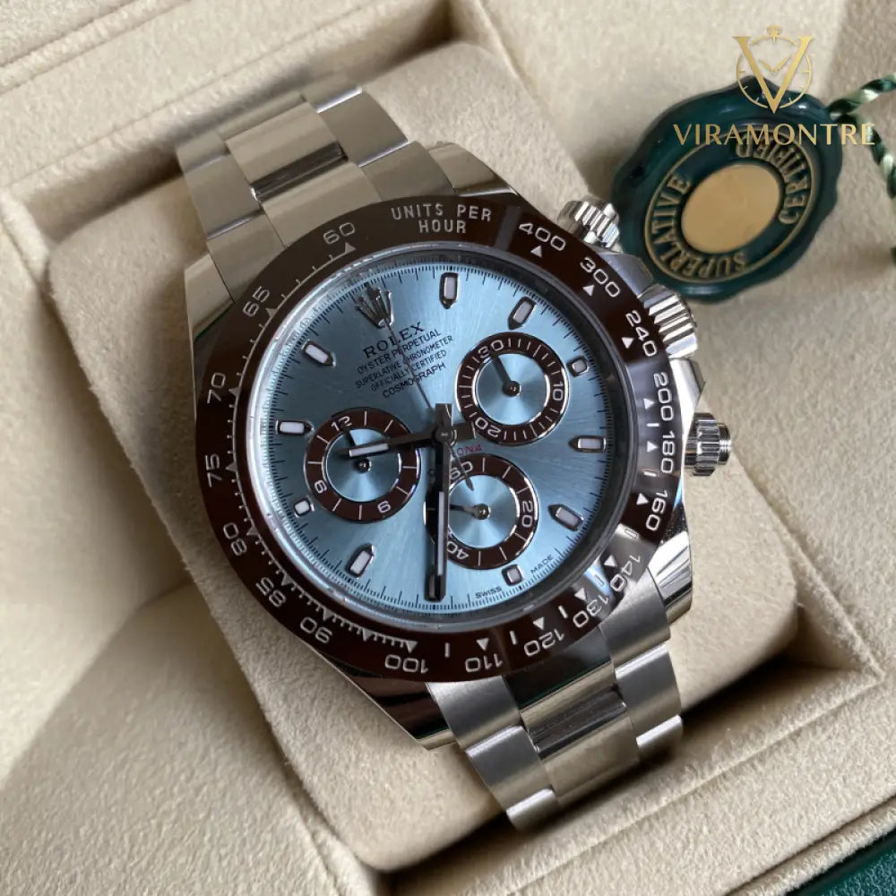 Rolex Daytona Platona Bleu Ciel