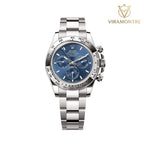 Rolex Daytona – White Gold Blue Baton Dial –
