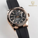 Rolex Sky-Dweller 326235 Rose Gold Rhodium Dial