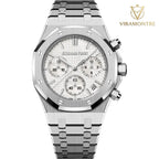 ROYAL OAK CHRONOGRAPHE-GRIS/BLANC