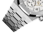 ROYAL OAK CHRONOGRAPHE-GRIS/BLANC