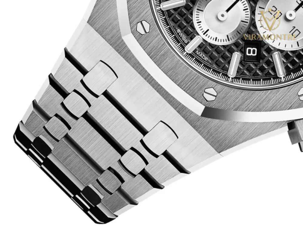 ROYAL OAK CHRONOGRAPHE-NOIR/BLANC