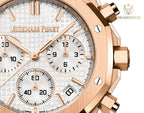 ROYAL OAK CHRONOGRAPHE-ROSE/BLANC