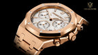 ROYAL OAK CHRONOGRAPHE-ROSE/BLANC