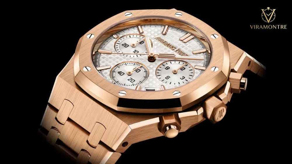 ROYAL OAK CHRONOGRAPHE-ROSE/BLANC