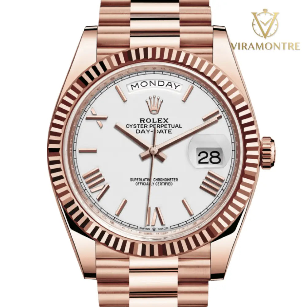 RX Day-Date Romain Or Rose
