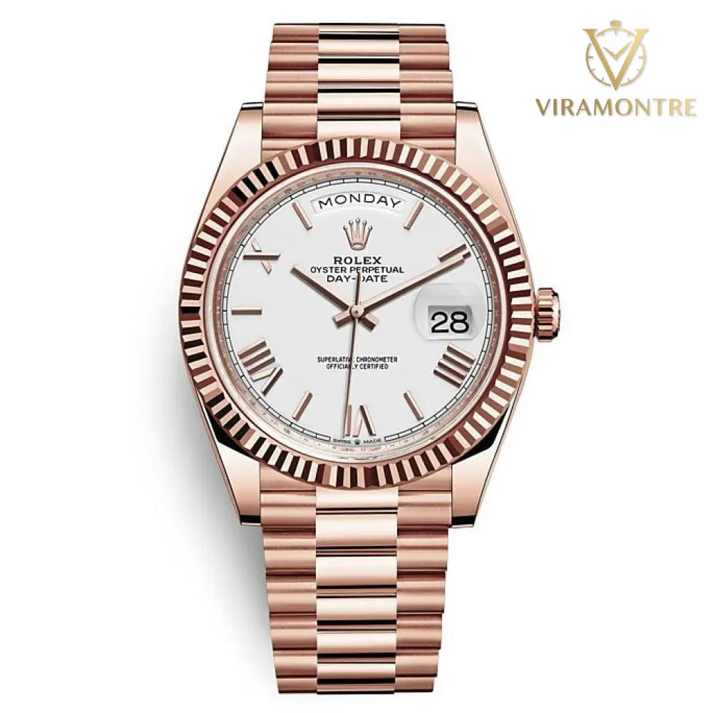 RX Day-Date Romain Or Rose
