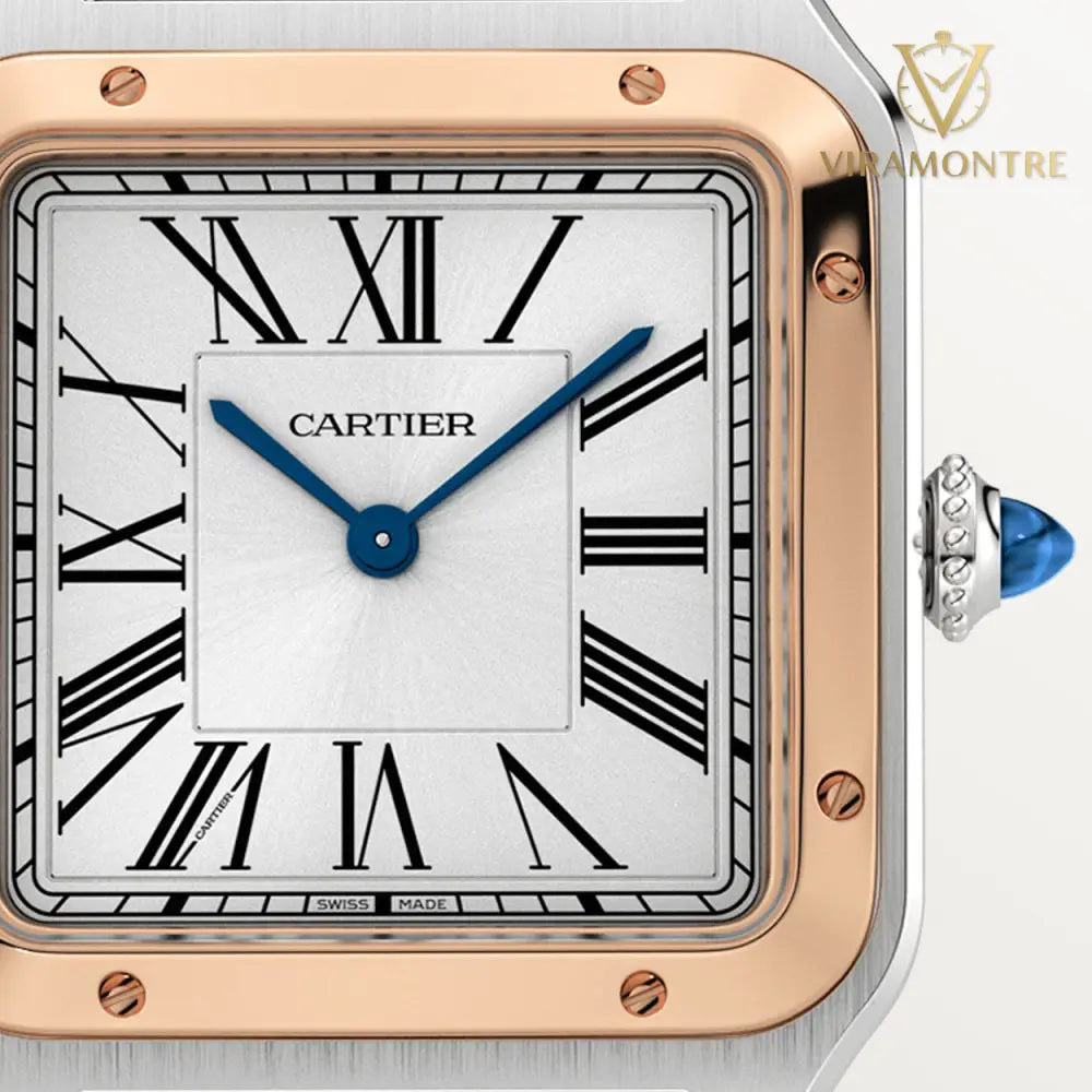 SANTOS DUMONT-GRIS/ROSE GRAND MODÈLE